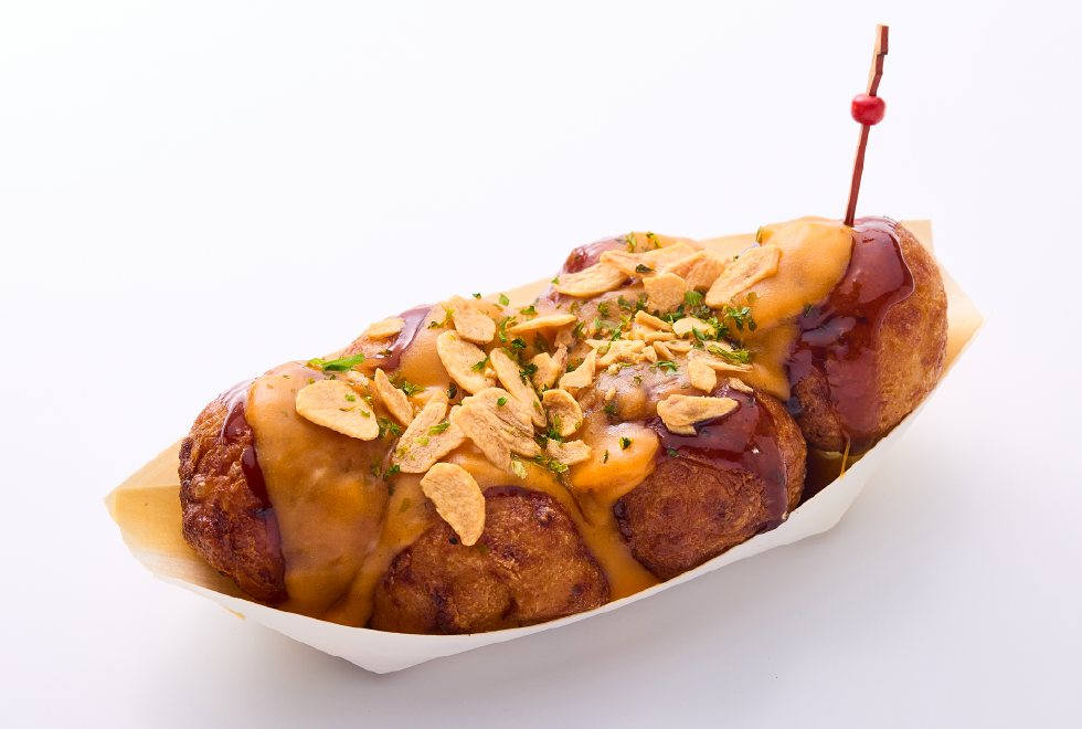 濃厚ガーリックチェダーEVA零号機たこ焼き